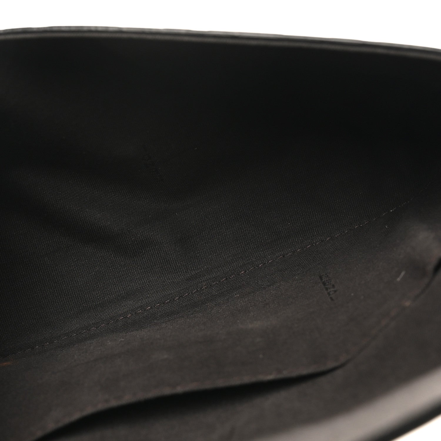 Vitello Soft F is FNDI Bi-Color FF 1974 Embossed Envelope Wallet On Chain with Pouches Maya Black