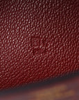 Shiny Alligator Constance Long Wallet Rouge Vif