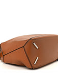 Calfskin Medium Puzzle Bag Tan