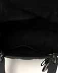 Ultra Matte Calfskin Cannage Medium Lady D1OR Black