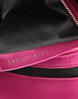 Nappa FF 1974 Embossed Baguette Ciclamino Pilar