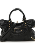 Agneau Giant 12 Gold Hardware City Black