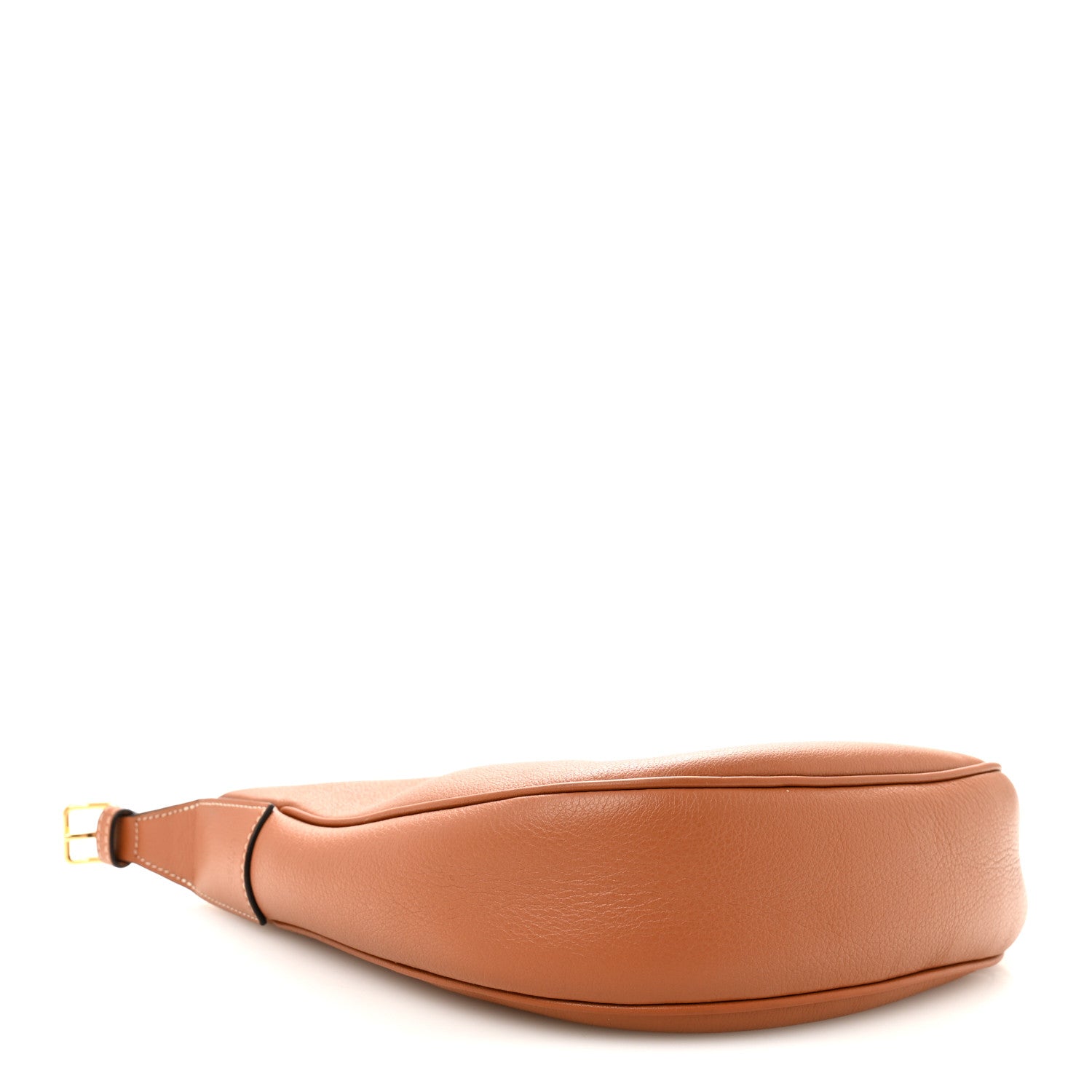 Supple Calfskin Small Triomphe Heloise Shoulder Bag Tan