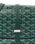 Goyardine Belvedere II PM Messenger Bag Green