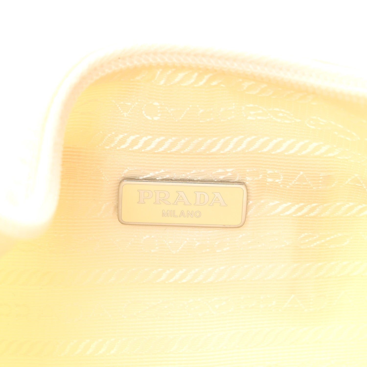 Tessuto Nylon Mini Re-Edition 2000 Bag White
