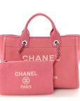 Mixed Fibers Small Deauville Tote Pink
