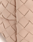 Nappa Intrecciato Medium Andiamo Shoulder Bag Lotus