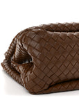 Intrecciato Medium Campana Shoulder Bag Tannin