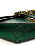 Calfskin Mini Dionysus Shoulder Bag Emerald