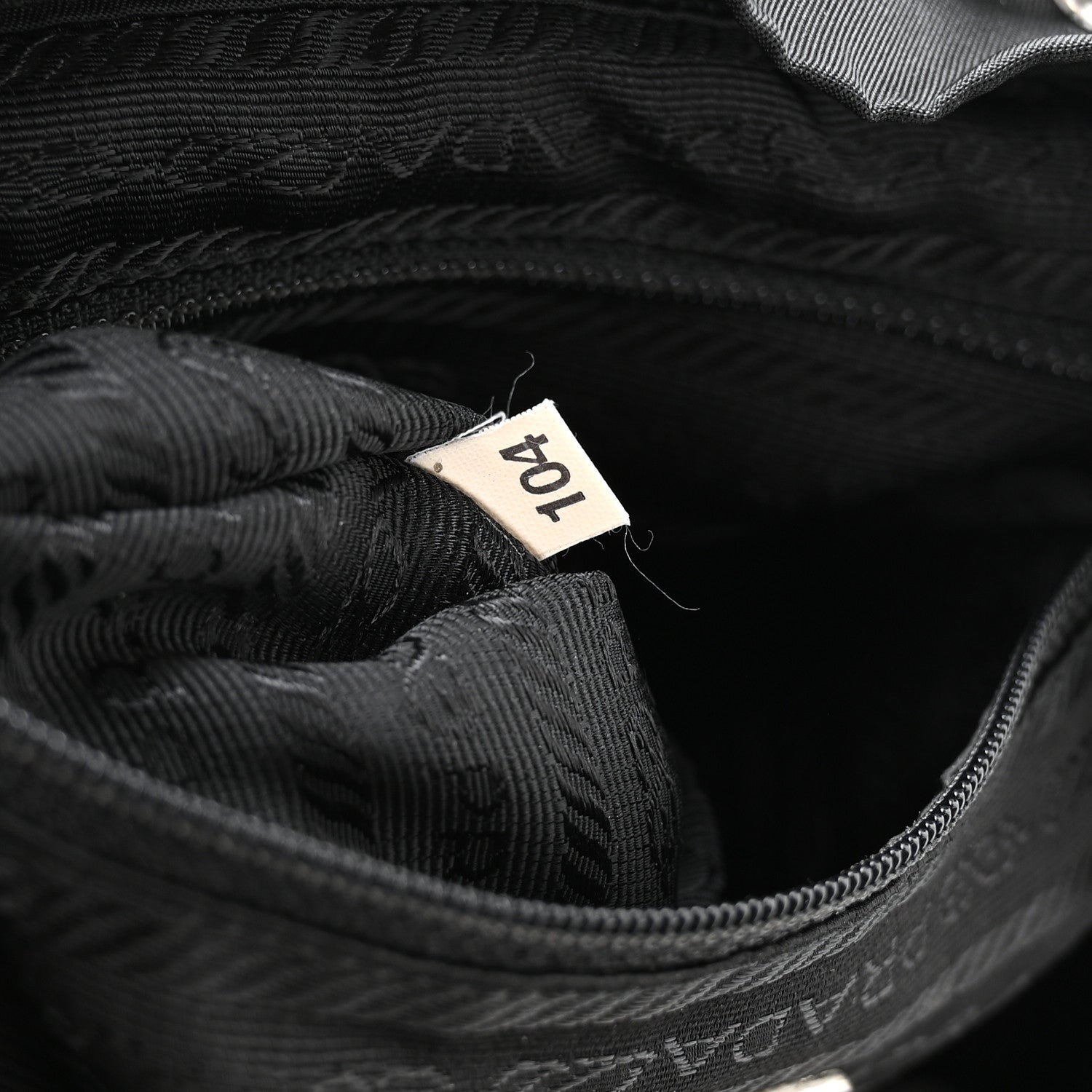 Nylon Vela Small Backpack Black
