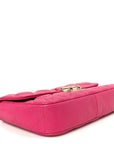 Lambskin Cannage Miss D1OR Promenade Pouch Fuchsia