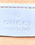 Calfskin Matelasse Small GG Marmont Chain Shoulder Bag Porcelain Light Blue