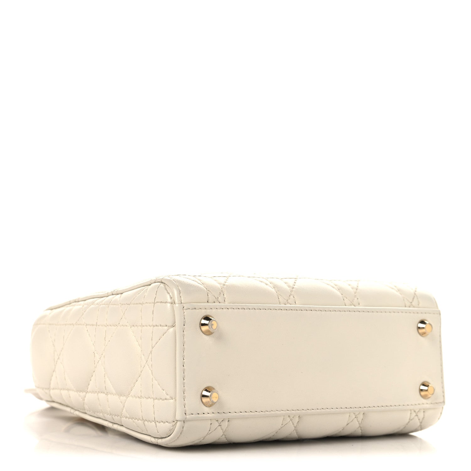 Lambskin Cannage Small My ABCD1OR Lady D1OR Latte