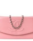 Caviar Timeless CC Wallet on Chain WOC Pink