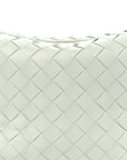 Calfskin Nappa Intrecciato Mini Wallace Glacier Muse