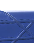 Smooth Calfskin Medium D1ORama Flap Bag Blue