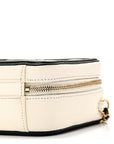 Caviar Quilted Small CC Filigree Vanity Case White Black