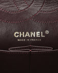 Distressed Patent Quilted 2.55 Reissue 226 Flap Black