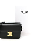 Shiny Calfskin Teen Triomphe Black