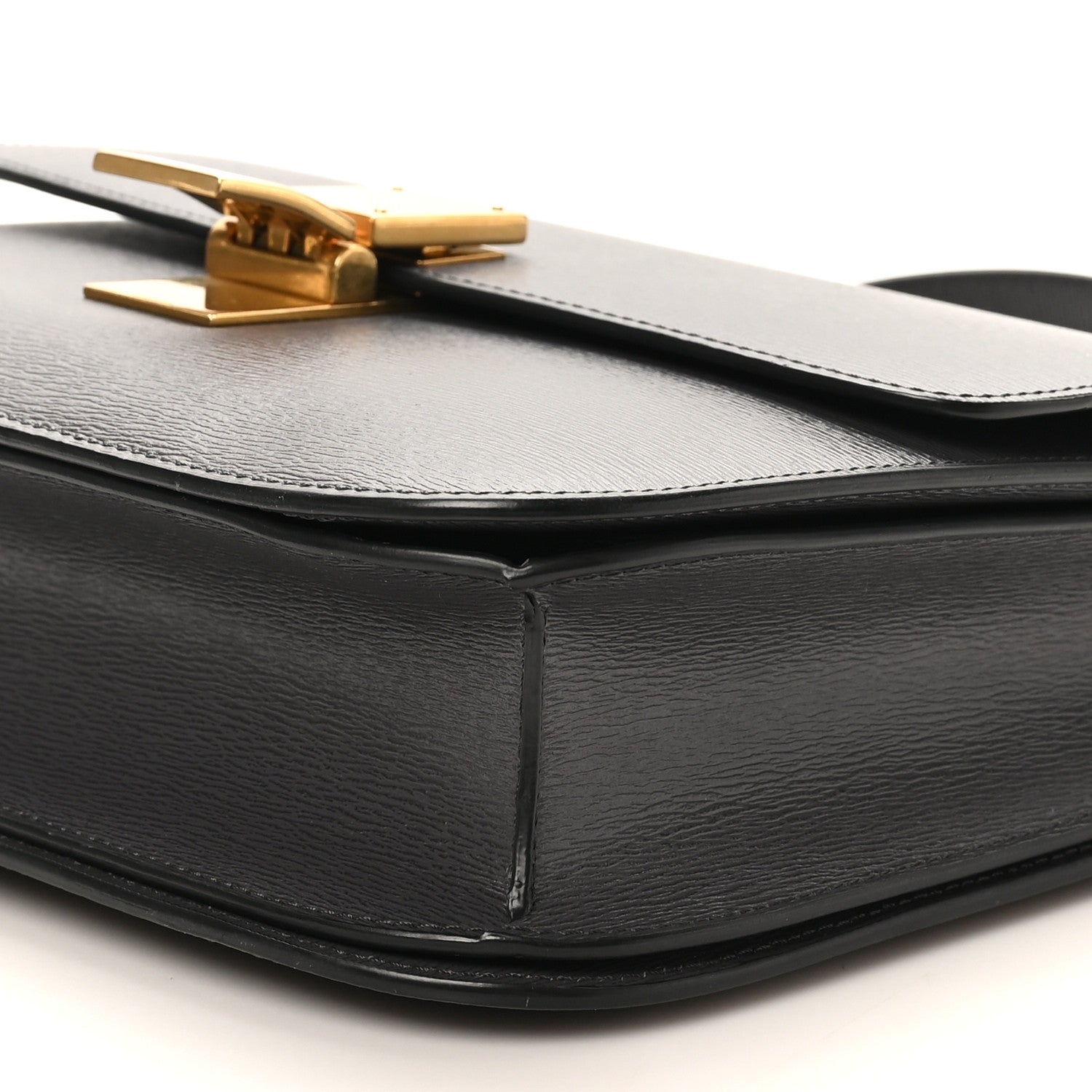 Liege Calfskin Medium Classic Box Flap Bag Liquorice