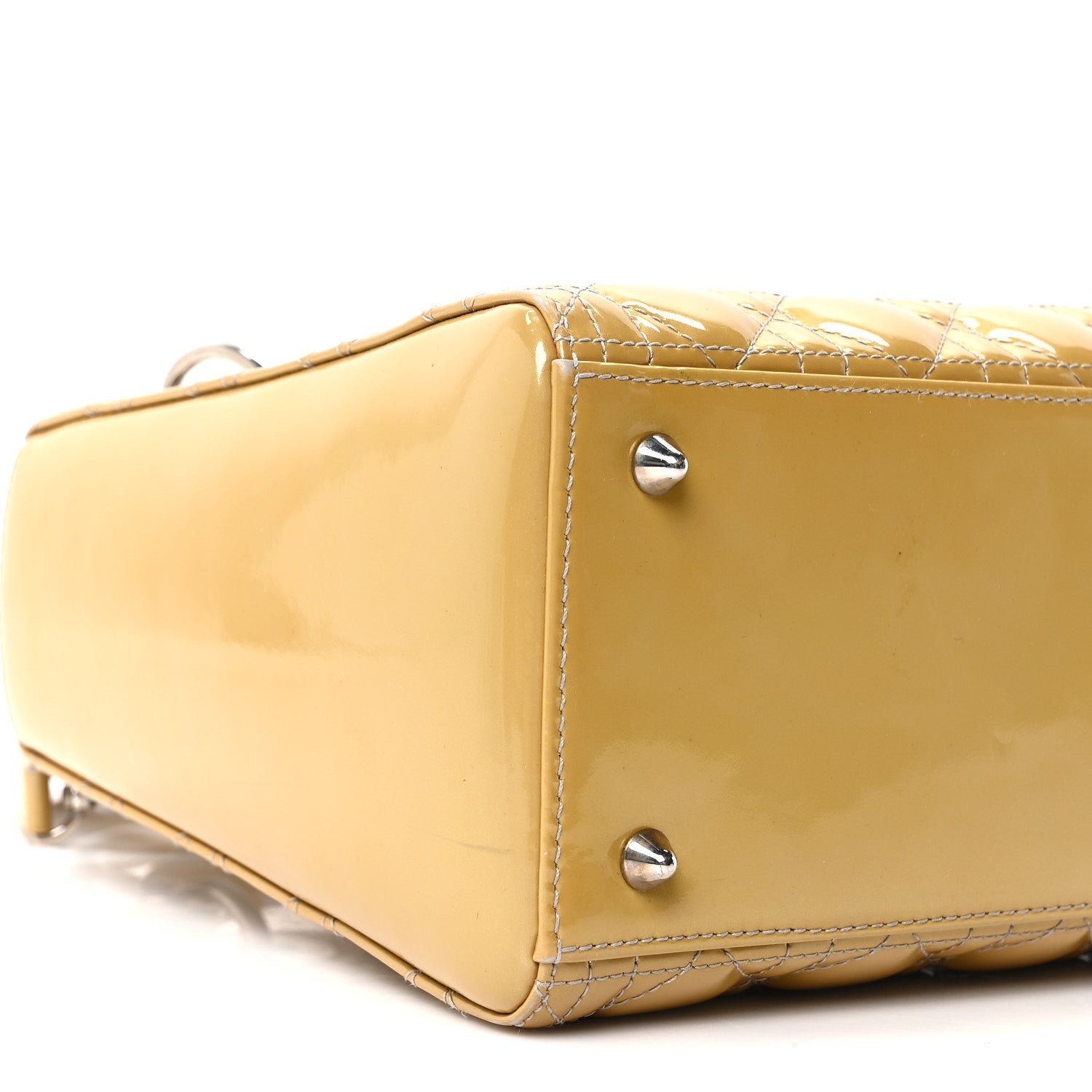 Patent Cannage Medium Lady D1OR Beige