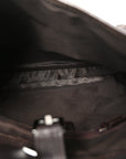Monogram Web Jackie O Hobo Dark Brown