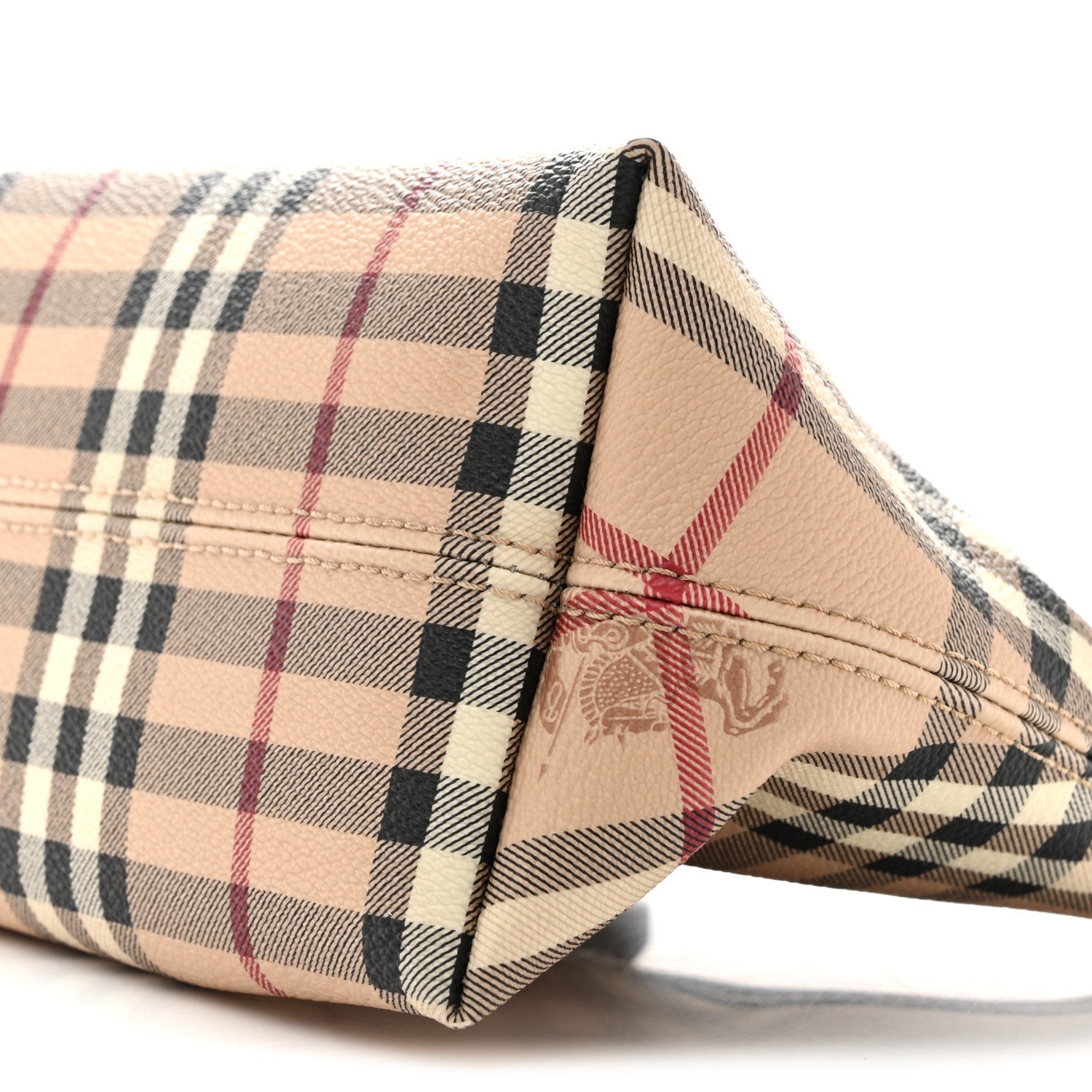 Haymarket Check Small Shoulder Bag Chocolate