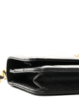 Lambskin Quilted CHNL 19 Wallet On Chain WOC Black