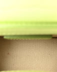 Calfskin Crocodile Embossed Le Chiquito Light Green