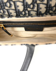 Oblique Saddle Bag Blue