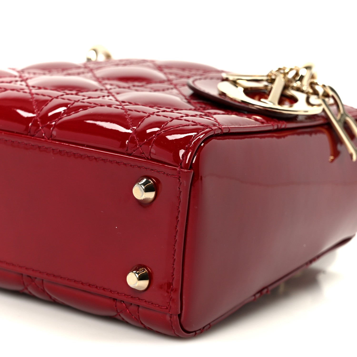 Patent Cannage Mini Lady D1OR Red