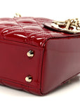 Patent Cannage Mini Lady D1OR Red