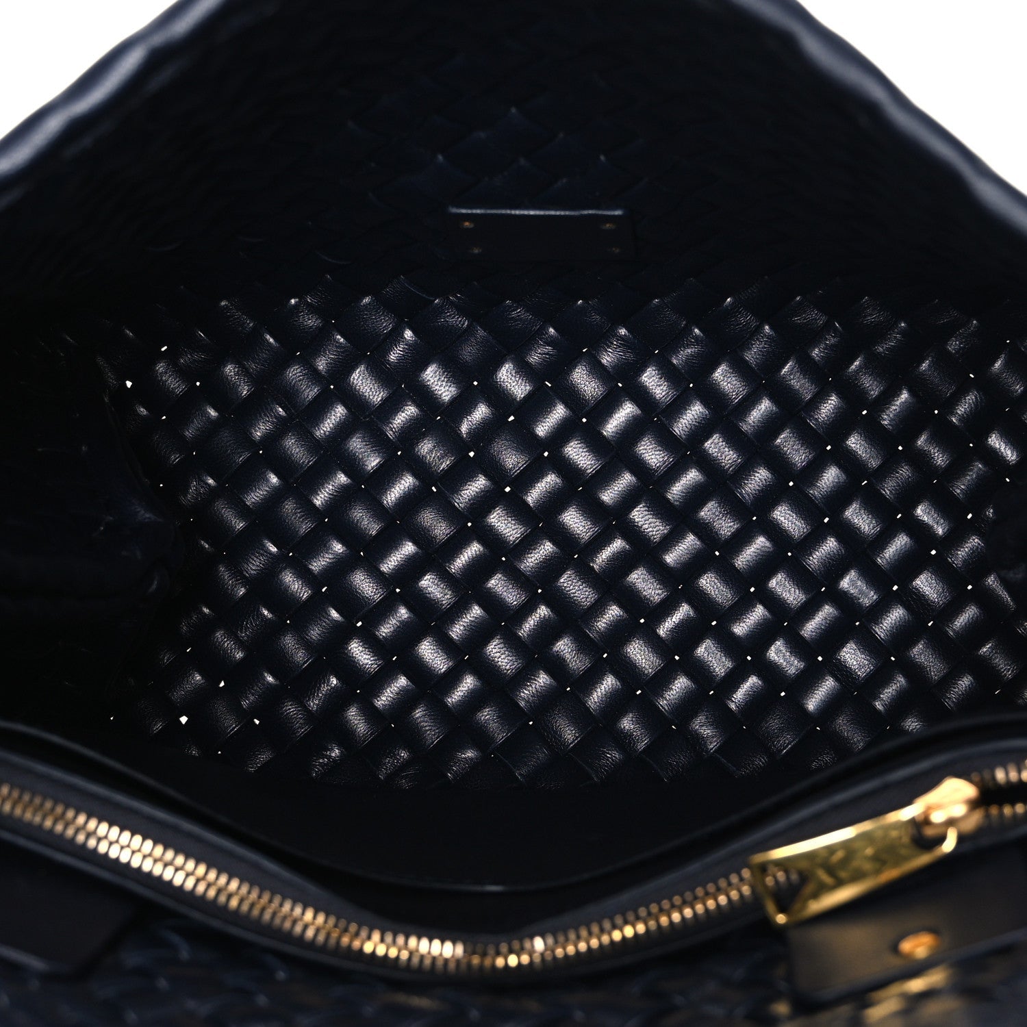 Nappa Intrecciato Patti Top Handle Bag Space