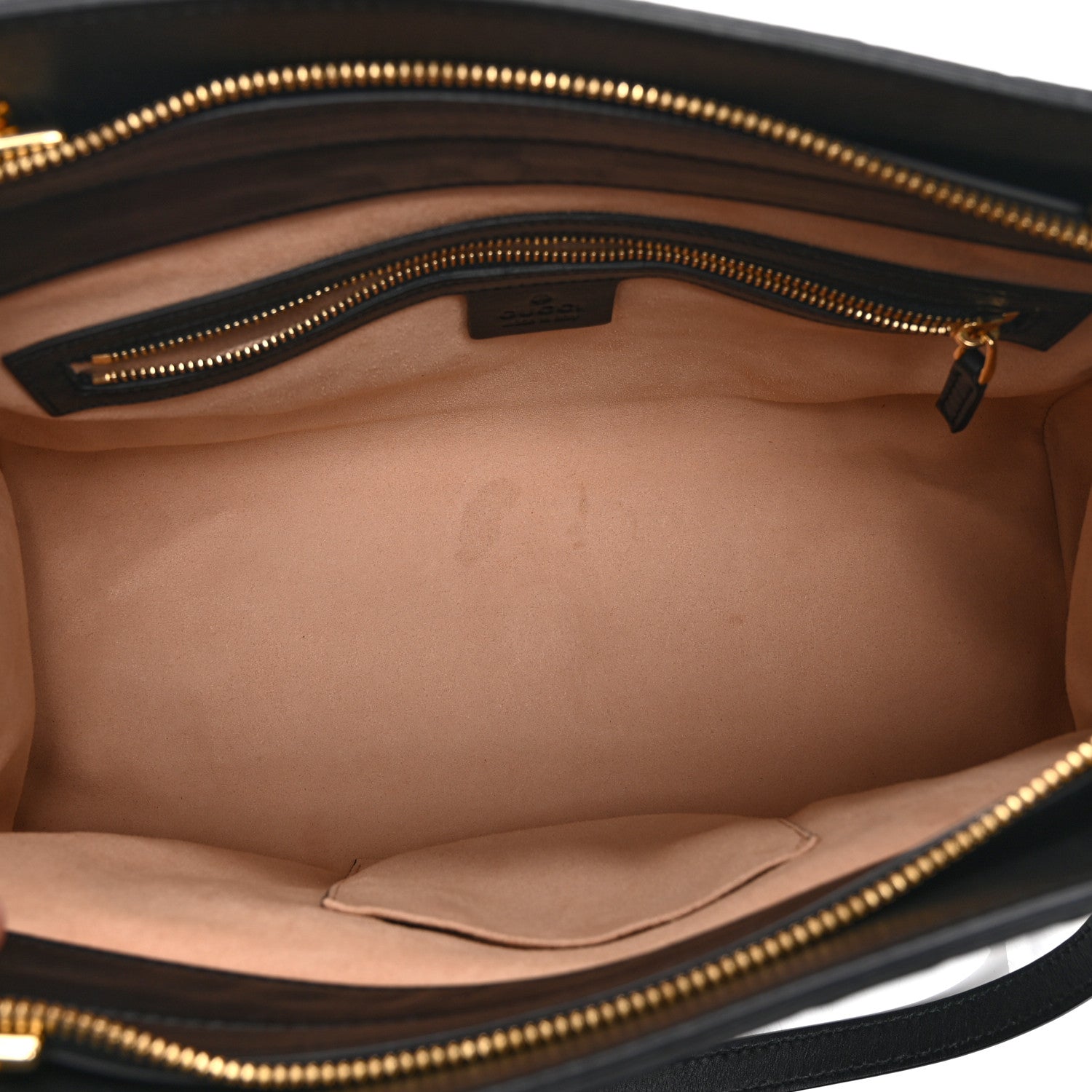 GCCIssima Signature Medium Shoulder Tote Bag Black