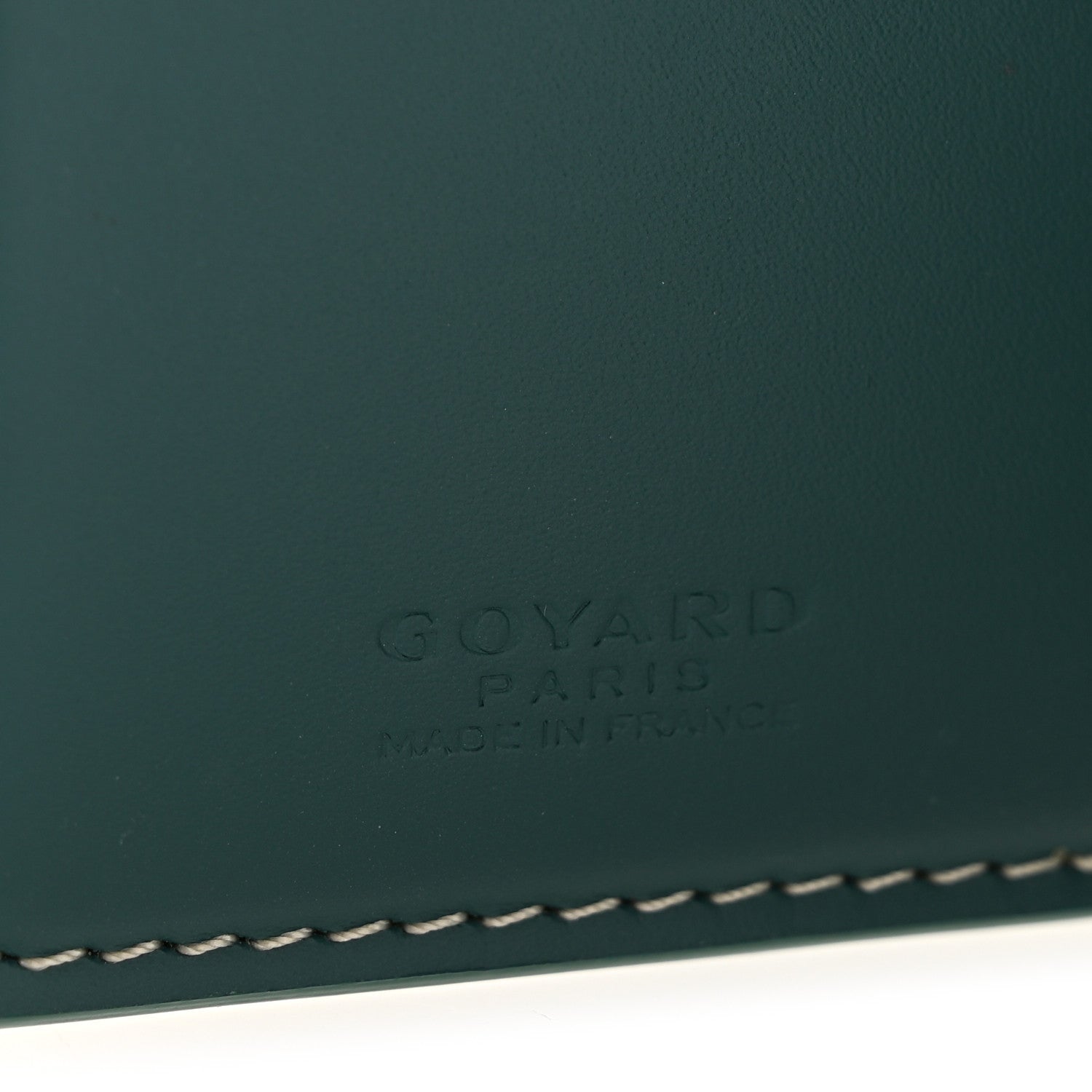 Goyardine Saint Pierre Card Holder Green