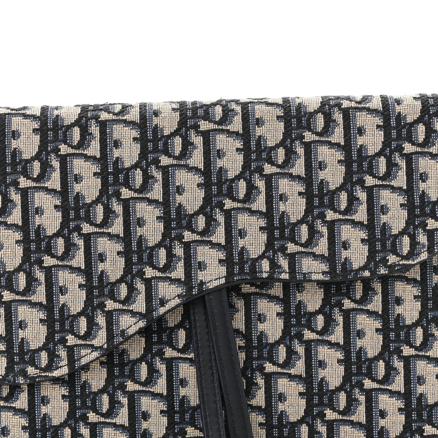 Oblique Saddle Pouch Blue