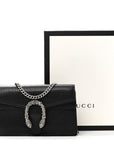 Calfskin Super Mini Dionysus Shoulder Bag Black