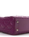 Lambskin Cannage Small My ABCD1OR Lady D1OR Purple