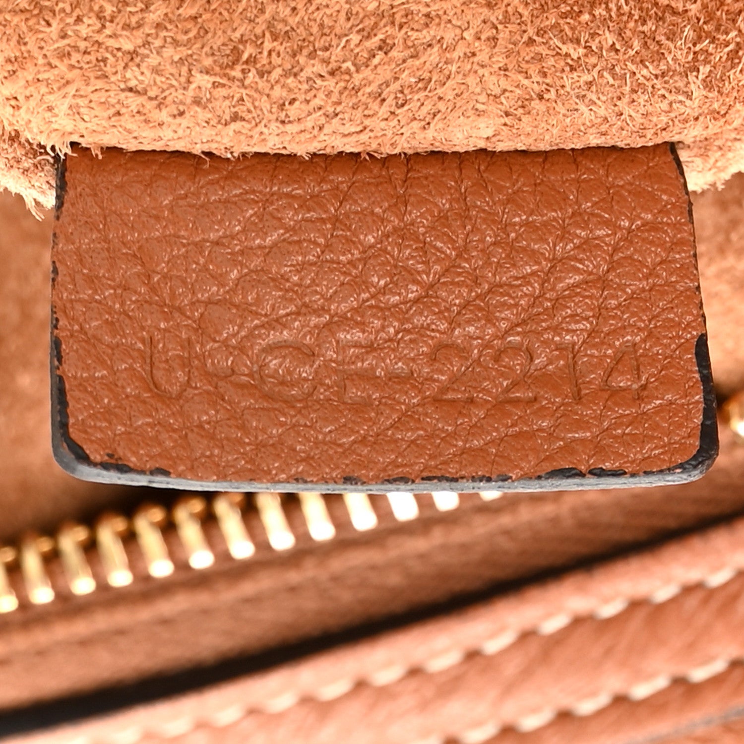 Supple Calfskin Small Triomphe Heloise Shoulder Bag Tan
