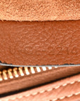 Supple Calfskin Small Triomphe Heloise Shoulder Bag Tan