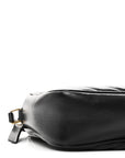 Calfskin Matelasse Monogram Lou Camera Bag Black