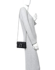 Calfskin Super Mini Dionysus Shoulder Bag Black