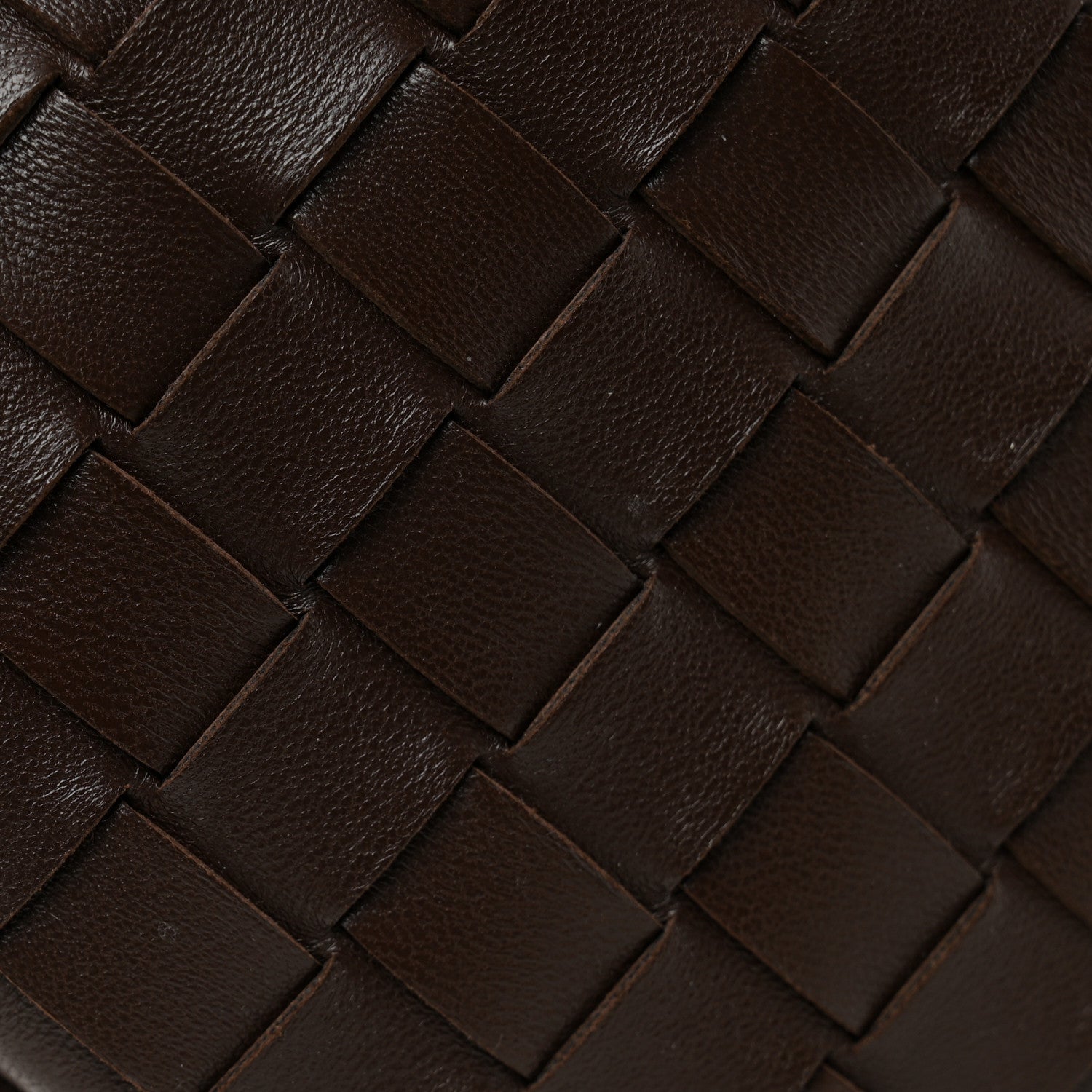 Nappa Intrecciato Sardine Bag Bitter Chocolate