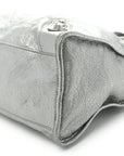 Metallic Agneau Giant 12 Silver Hardware City Gris Aluminum