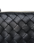 Nappa Intrecciato Concert Pouch Black