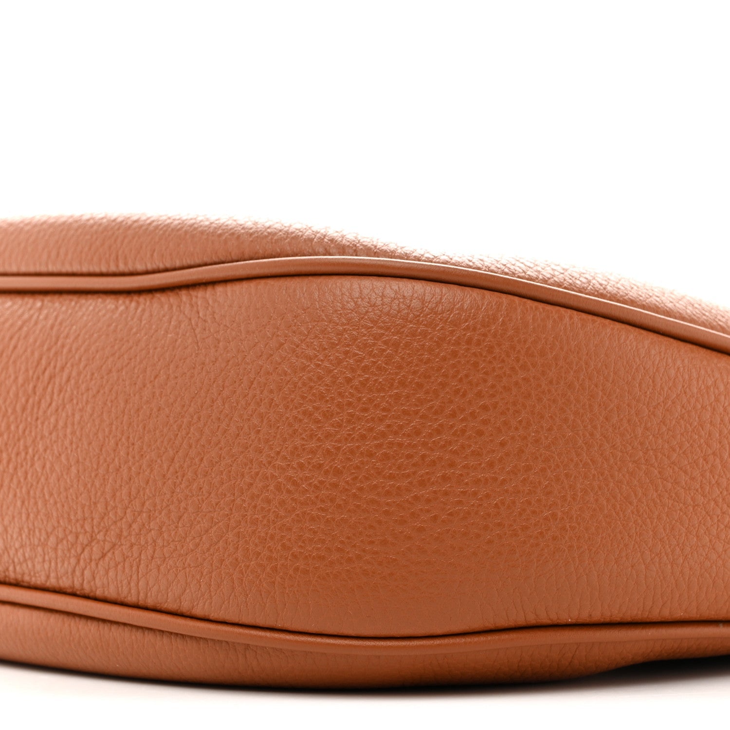 Supple Calfskin Small Triomphe Heloise Shoulder Bag Tan