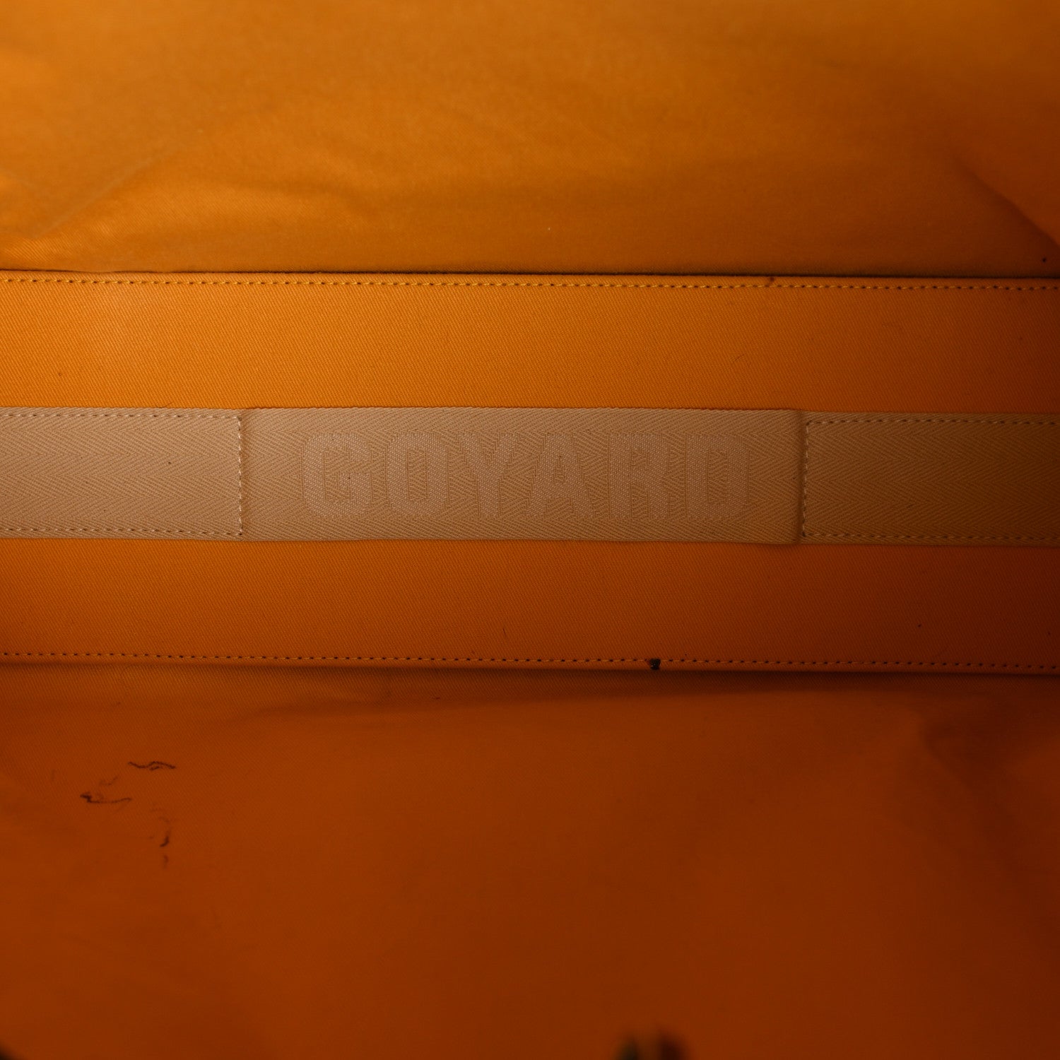 Goyardine Voltaire III Tote Navy