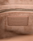 Ultra Matte Calfskin Cannage Medium Lady D1OR Beige