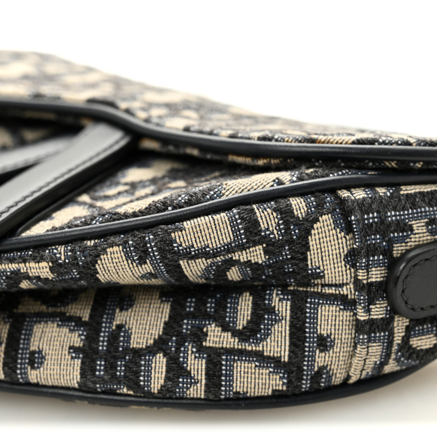 Oblique Mini Saddle Bag Blue