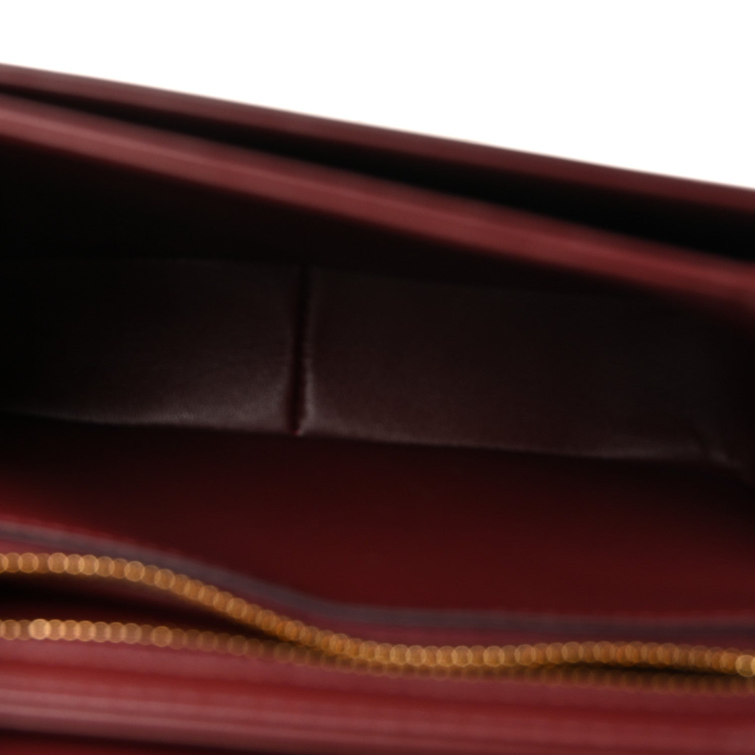 Shiny Calfskin Teen Triomphe Light Burgundy